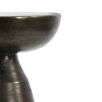 Light & Living Pasja bijzettafel Ø39,5x53 cm - antiek brons