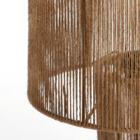 Light & Living Lavatera tafellamp Ø30x43 cm - jute naturel