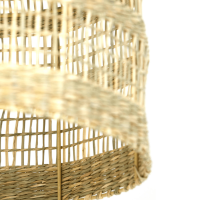 Light & Living Sagar hanglamp Ø38x43 cm - zeegras/naturel