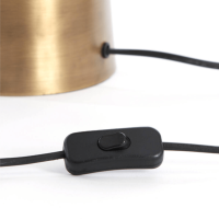 Light & Living Dita tafellamp Ø31x52 cm - antiek brons