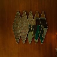 Dutchbone Kyoko spiegel - goud