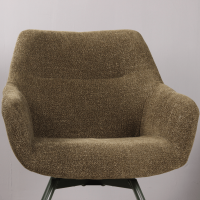 DS4U Rosario eetkamerstoel met groene poot - groen