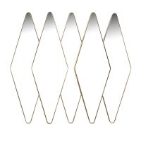 Dutchbone Kyoko spiegel - goud