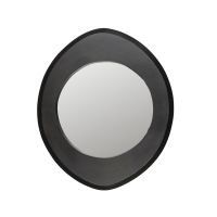 Dutchbone Aren spiegel - zwart hout S