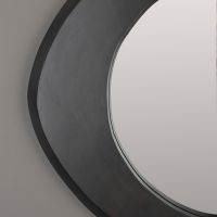 Dutchbone Aren spiegel - zwart hout S