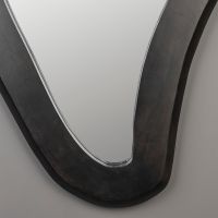 Dutchbone Aren spiegel - zwart hout L