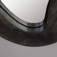 Dutchbone Aren spiegel - zwart hout L