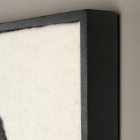 Dutchbone Sameer wandpaneel - zwart/wit