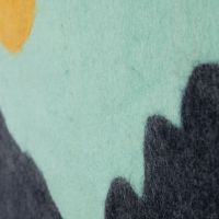 Dutchbone Gandhi wandpaneel - blauw