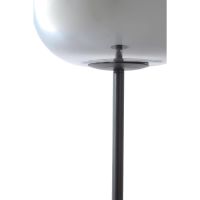 Light & Living Julia vloerlamp - glas smoke zwart