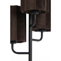Light & Living Edisa tafellamp 3L - velvet donkerbruin