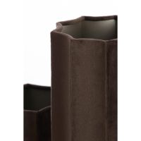 Light & Living Edisa tafellamp 3L - velvet donkerbruin