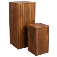 Dutchbone Ribble plantenzuil set van 2