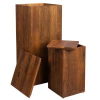 Dutchbone Ribble plantenzuil set van 2