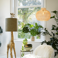 Charita hanglamp rotan Ø60 cm van het woonmerk Light & Living