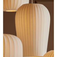 Axel hanglamp Ø31x46 cm wit van het woonmerk Light&Living