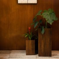 Dutchbone Ribble plantenzuil set van 2