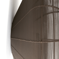 Light & Living Bahoto plafondlamp Ø40 cm - mat donkerbruin