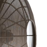 Light & Living Bahoto plafondlamp Ø40 cm - mat donkerbruin