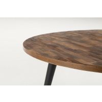 Puur Mora eettafel rond 110 cm naturel