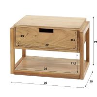 Fraaai Owen nachtkastje