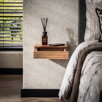 Fraaai Hugo nachtkastje klein - massief acacia naturel