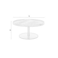 Puur Lars sidetable Oak L