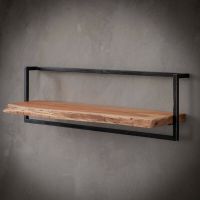 Fraaai Woody metaal wandplank - bundel set van vijf 135x65 cm