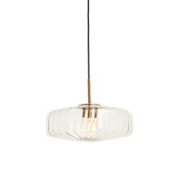 Light & Living Pleat hanglamp glas