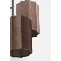 Light & Living Edisa hanglamp 3L - velvet donkerbruin