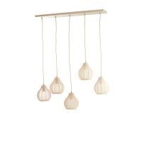 Light & Living Elati hanglamp 5L - zand