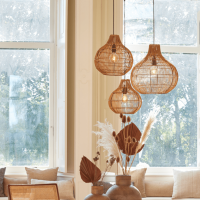 Pacino hanglamp rotan naturel 40cm van het woonmerk Light&Living