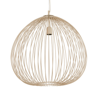Rilana hanglamp metaal Ø56 cm beige van het woonmerk Light & Living