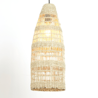 Latika hanglamp Ø20x52 cm naturel van het woonmerk Light&Living