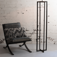 Mace vloerlamp 30x30x140 cm mat zwart van het woonmerk Light & Living