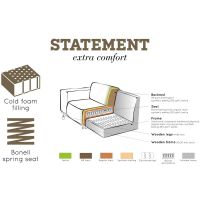 Woood Hocker Statement Fluweel 80x55 Cm