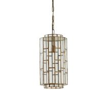 Light & Living Søstrene hanglamp Ø24x45 cm - antiek brons+glas