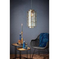 Light & Living Søstrene hanglamp Ø24x45 cm - antiek brons+glas