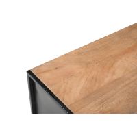 Livingfurn Elin stellingkasten 90 cm mangohout - naturel