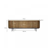Livingfurn Lausanne dressoir 170 cm - naturel