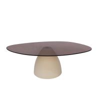 Brix Mylon salontafel 110cm - lichtbruin