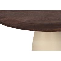 Livingfurn Marron eettafel rond 140cm - bruin