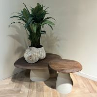 Brix Marron salontafel 86 cm - bruin