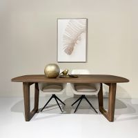 Livingfurn Cortez eettafel 200 cm - bruin