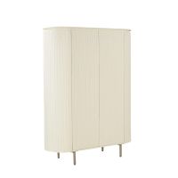 Livingfurn Patou wandkast hout 150 cm - ivoor