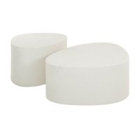 Fraaai Staci salontafel set van 2 - marmer composiet