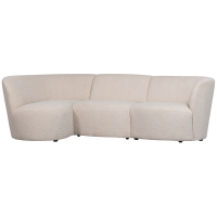 Woood Coco 3-zits ronding links boucle