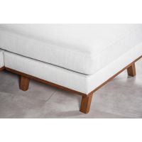 Vurna Melva 3-zits hoekbank links stof - beige