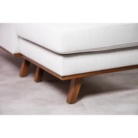 Vurna Melva 3-zitsbank L+R stof - beige