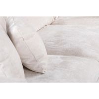 Vurna Christie 3-zits hoekbank rechts stof - champagne